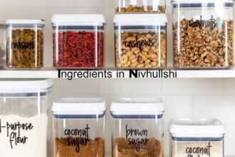 Ingredients in Nivhullshi